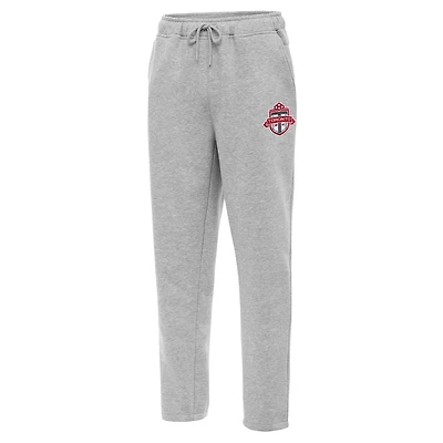 Men's Antigua Heather Gray Toronto FC Victory Sweatpants