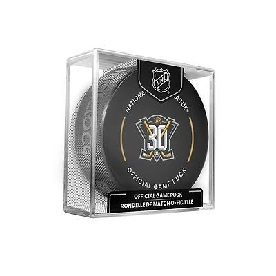 Anaheim Ducks 30th Anniversary Official Game Puck