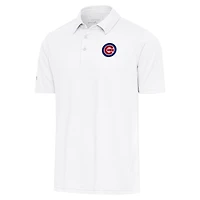 Men's Antigua  White Chicago Cubs Par Polo