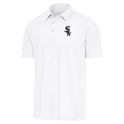 Men's Antigua  White Chicago White Sox Par Polo