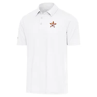 Men's Antigua  White Houston Astros Par Polo