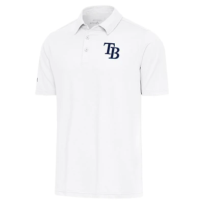 Men's Antigua  White Tampa Bay Rays Par Polo