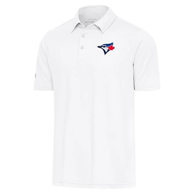 Men's Antigua  White Toronto Blue Jays Par Polo