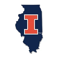 WinCraft Illinois Fighting Illini State Shape Collector Pin