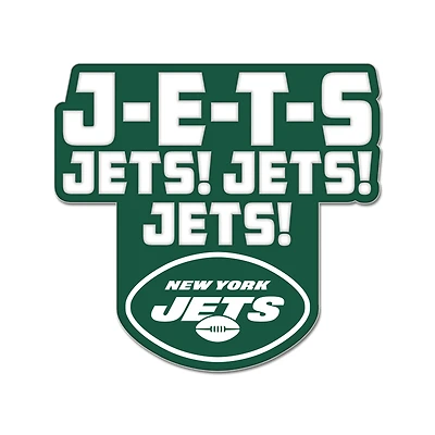 WinCraft New York Jets Slogan Collector Pin