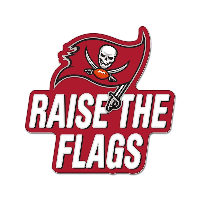 WinCraft Tampa Bay Buccaneers Slogan Collector Pin
