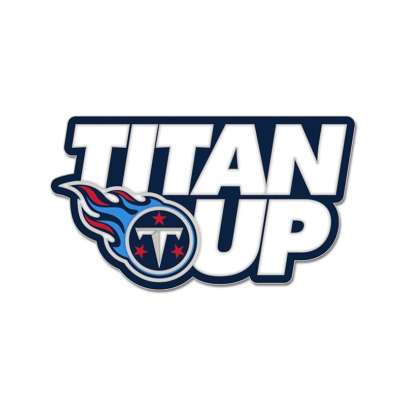 WinCraft Tennessee Titans Slogan Collector Pin