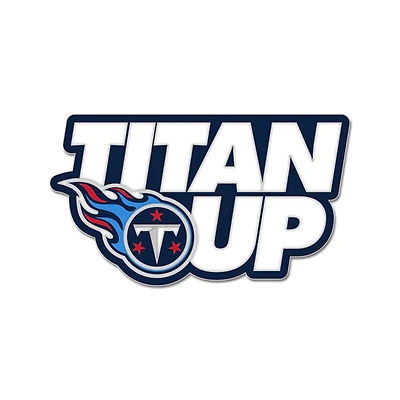 WinCraft Tennessee Titans Slogan Collector Pin