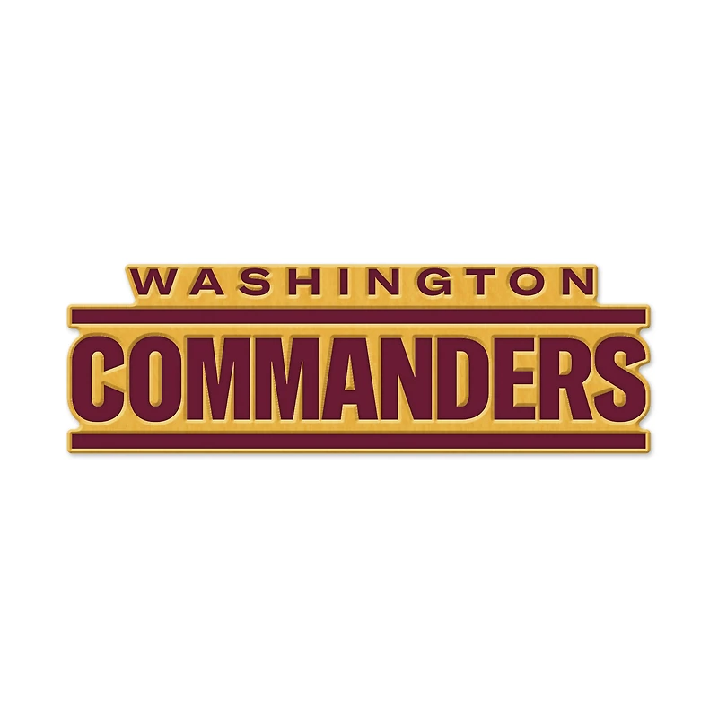 WinCraft Washington Commanders Secondary Logo Collector's Pin