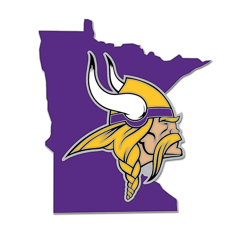 WinCraft Minnesota Vikings State Collector Pin