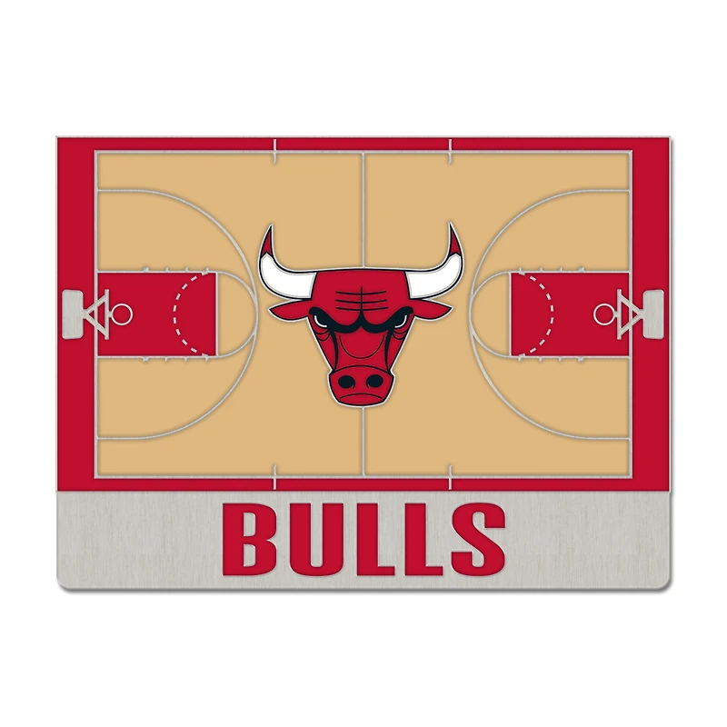 WinCraft Chicago Bulls Court Collector Pin