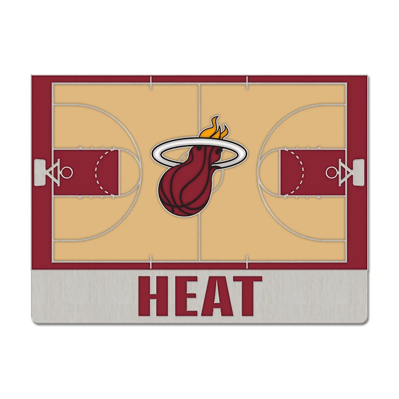 WinCraft Miami Heat Court Collector Pin