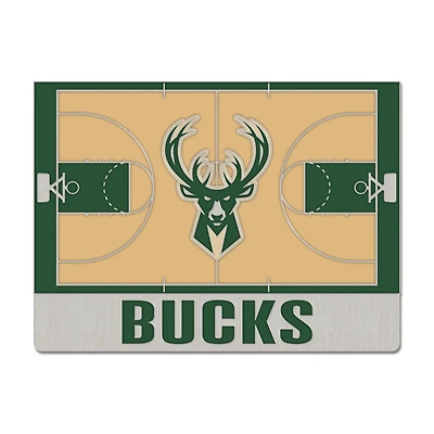 WinCraft Milwaukee Bucks Court Collector Pin