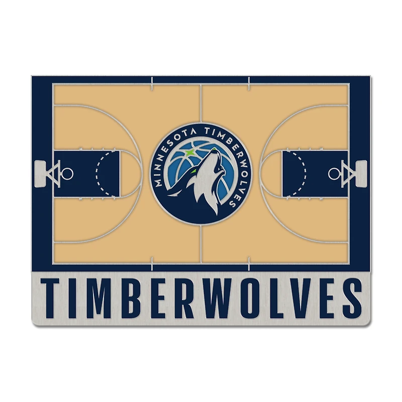 WinCraft Minnesota Timberwolves Court Collector Pin