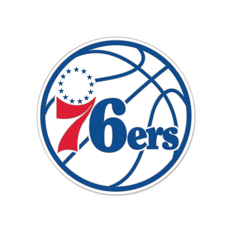 WinCraft Philadelphia 76ers Primary Logo Collector Pin