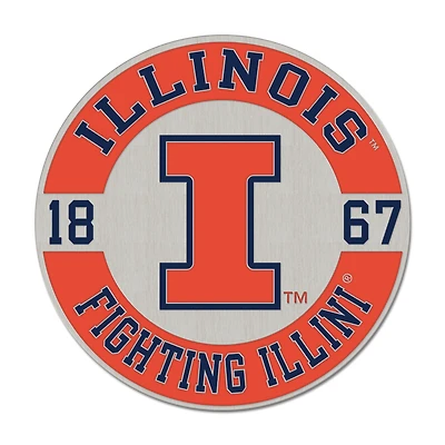 WinCraft Illinois Fighting Illini Established Collector Pin