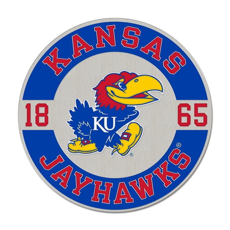 WinCraft Kansas Jayhawks Established Collector Pin