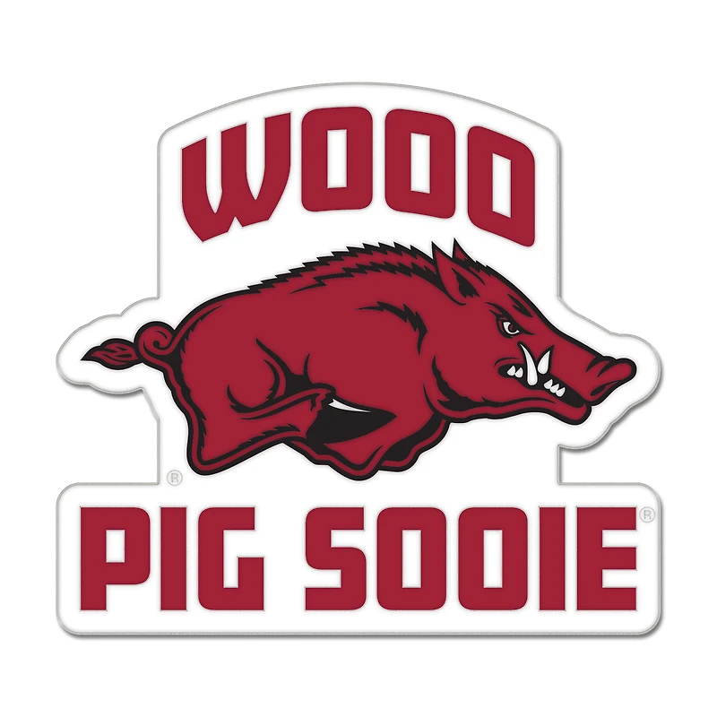 WinCraft Arkansas Razorbacks Slogan Collector Pin