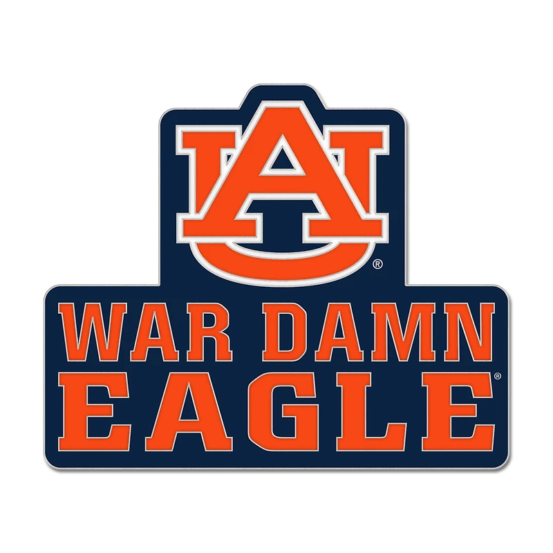 WinCraft Auburn Tigers Slogan Collector Pin