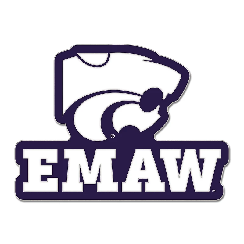 WinCraft Kansas State Wildcats Slogan Collector Pin