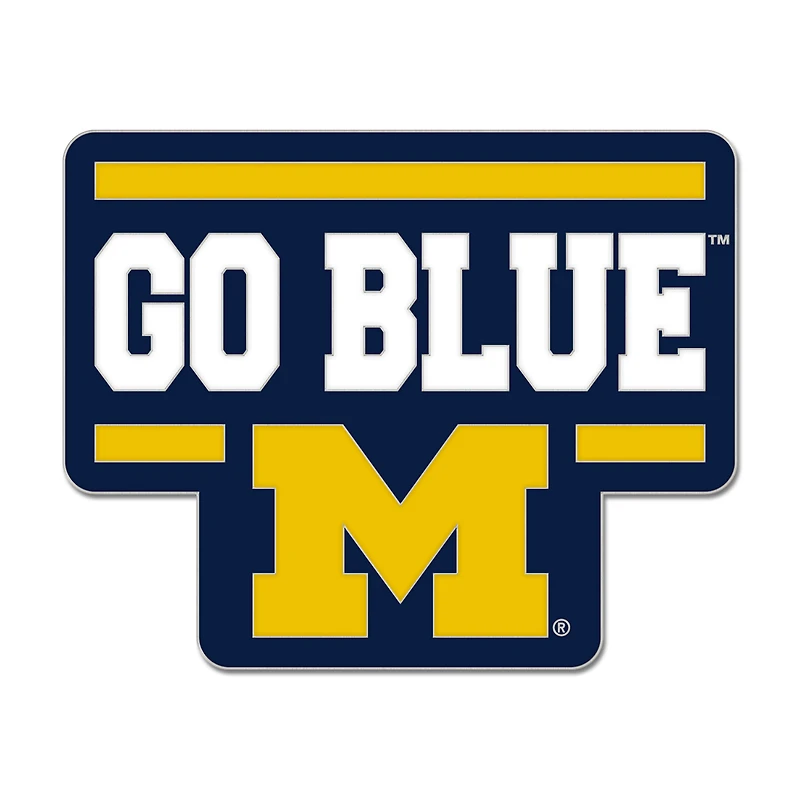WinCraft Michigan Wolverines Slogan Collector Pin