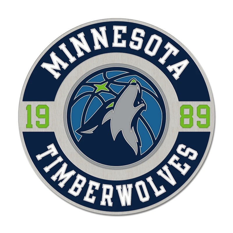 WinCraft Minnesota Timberwolves Established Collector Pin