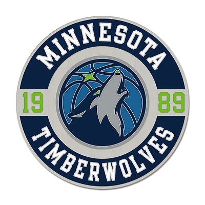 WinCraft Minnesota Timberwolves Established Collector Pin
