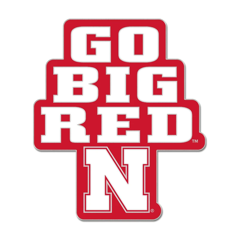 WinCraft Nebraska Huskers Slogan Collector Pin