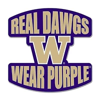 WinCraft  Washington Huskies Slogan Collector Pin