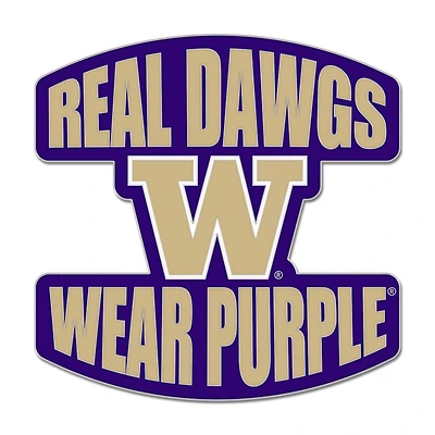 WinCraft Washington Huskies Slogan Collector Pin