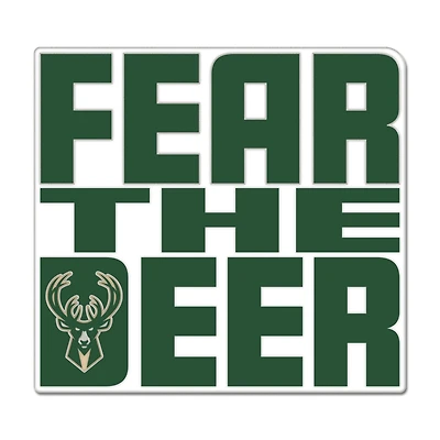 WinCraft  Milwaukee Bucks Slogan Collector Pin