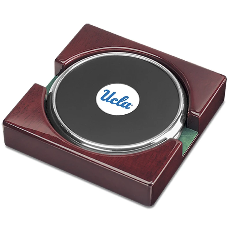 Silver UCLA Bruins Two-Piece Coaster Set