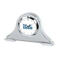 Silver UCLA Bruins Napoleon Desk Clock