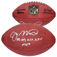 Joe Montana San Francisco 49ers Autographed Wilson Football with Inscription
