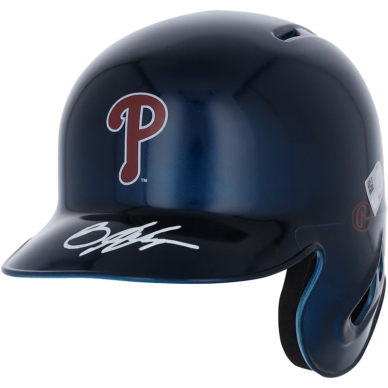 Bryce Harper Philadelphia Phillies Autographed Alternate Chrome Rawlings Mini Batting Helmet - Fanatics Exclusive
