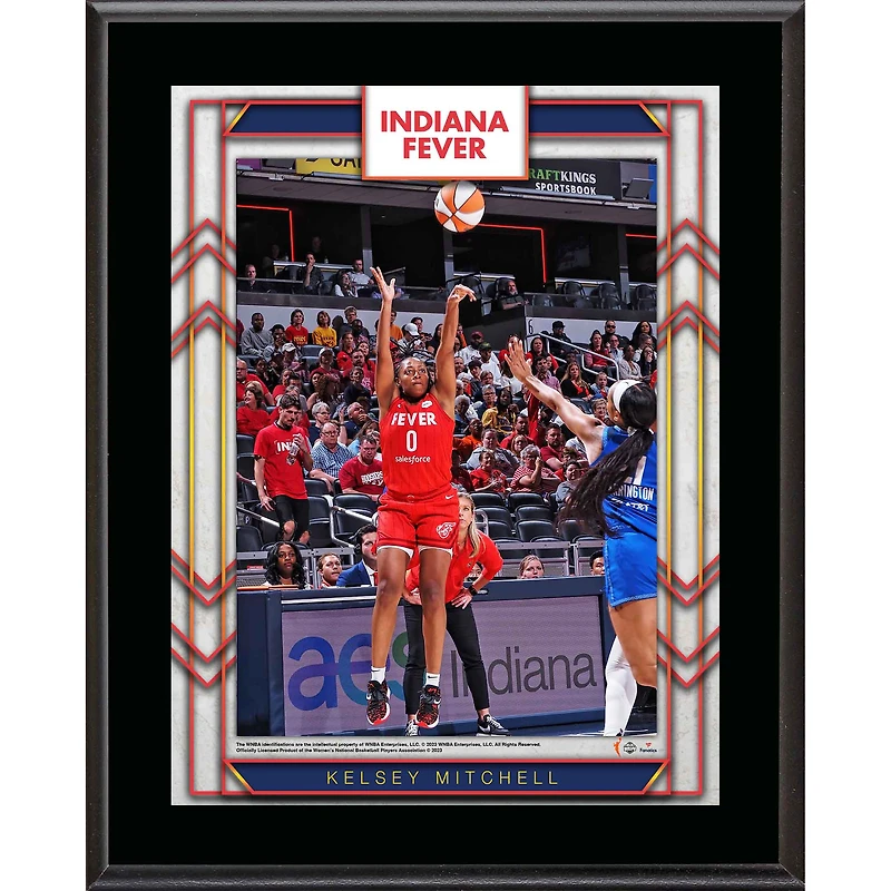 Kelsey Mitchell Indiana Fever 10.5" x 13" Sublimated Player Plaque