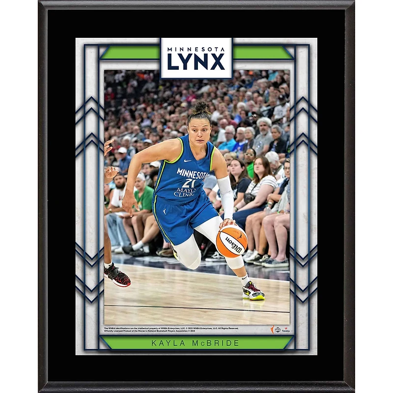 Kayla McBride Minnesota Lynx 10.5" x 13" Sublimated Player Plaque