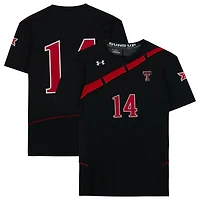Texas Tech Red Raiders Team-Issued #14 Black Jersey from the Athletics Program
