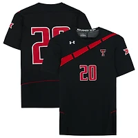 Texas Tech Red Raiders Team-Issued #20 Black Jersey from the Athletics Program