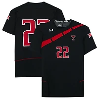 Texas Tech Red Raiders Team-Issued #22 Black Jersey from the Athletics Program