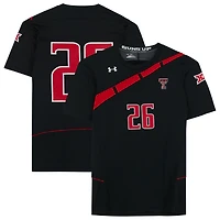 Texas Tech Red Raiders Team-Issued #26 Black Jersey from the Athletics Program
