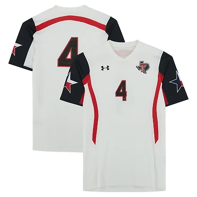 Texas Tech Red Raiders Team-Issued #4 Jersey from the Athletics Program