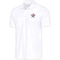 Men's Antigua  White Houston Astros Patriotic Apex Polo
