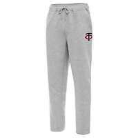 Men's Antigua  Heather Gray Minnesota Twins Victory Jogger Pants