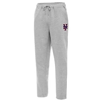 Men's Antigua  Heather Gray New York Mets Victory Jogger Pants