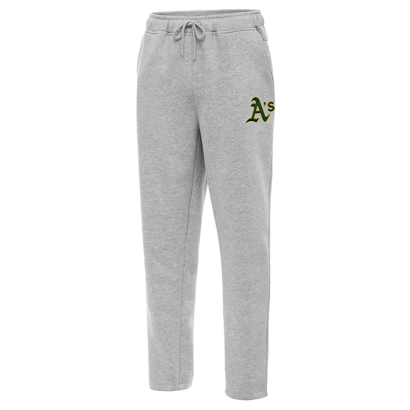 Men's Antigua Heather Gray Athletics Victory Jogger Pants