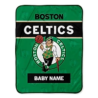 Boston Celtics 30" x 40" Personalized Baby Blanket