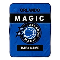 Orlando Magic 30" x 40" Personalized Baby Blanket