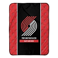 Portland Trail Blazers 30" x 40" Personalized Baby Blanket