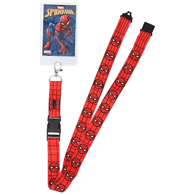 Spider-Man  Reversible Lanyard with ID Holder